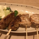 Yakitori Izakaya Dining Tofu - 軟骨入りつくね、やげんなんこつ