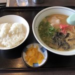 焼肉のかわはら - ラーメン定食＝５９０円