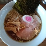 Menya Fudo - 鶏煮干し醤油ラーメン700円