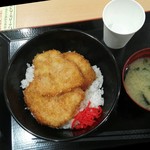 長岡やなぎ庵 - タレカツ丼(カツ３枚)600円