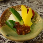 Kitashinchi Tayutayu - ☆お付き出しは…新鮮なお野菜（＾◇＾）☆