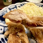 庄や - 肉の部分は1cmくらいかな