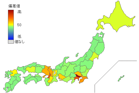 都道府県別鉄道旅客輸送量 - とどラン