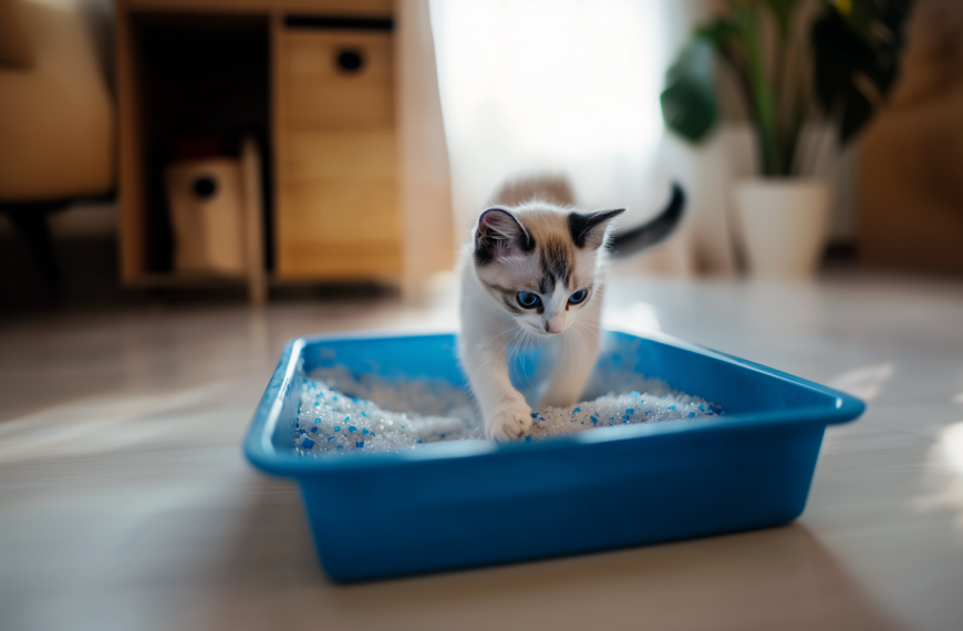 Best Crystal Cat Litter Kitten in box