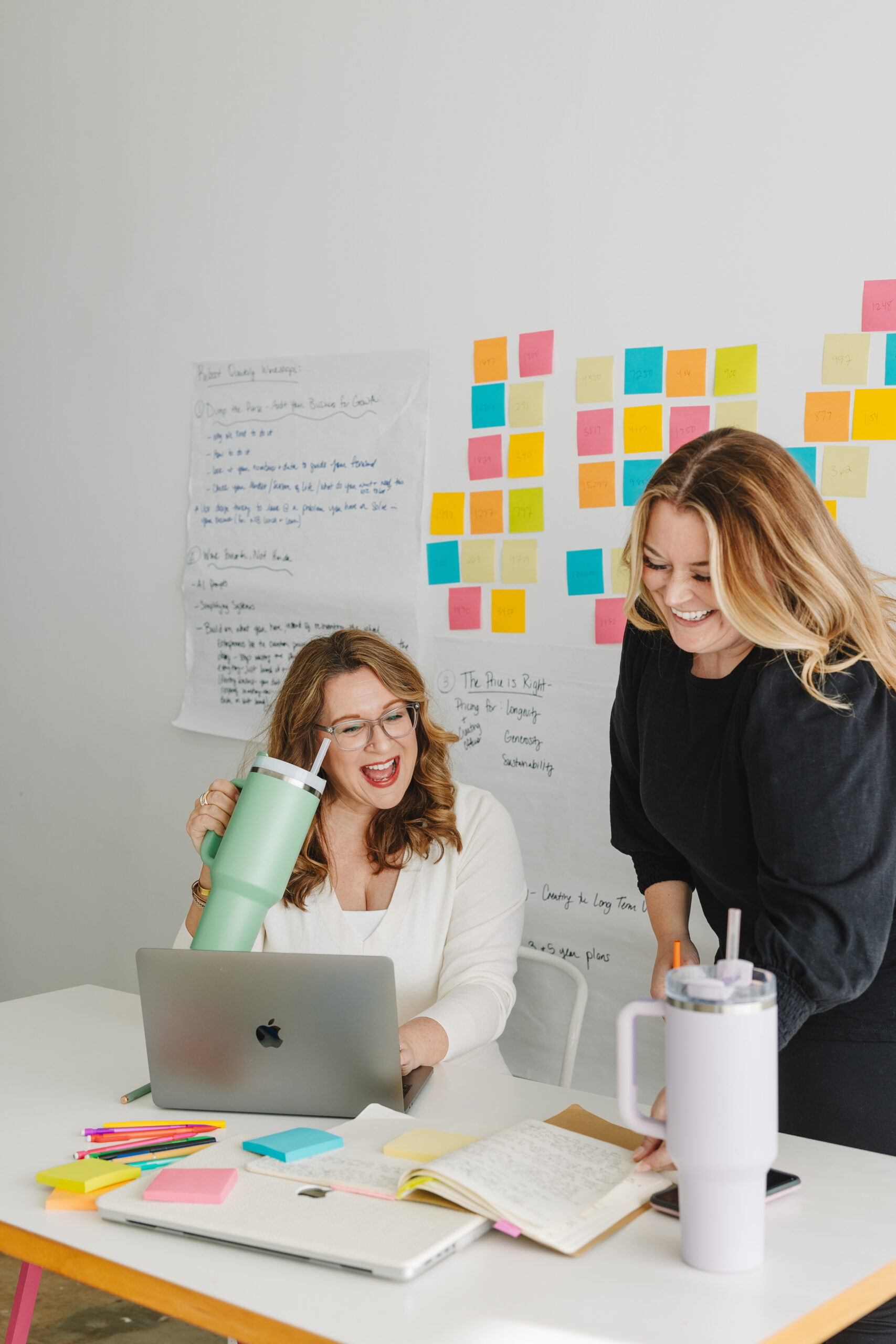 Melissa Pepin & Corry Frazier, coaches for female founders in small businesses