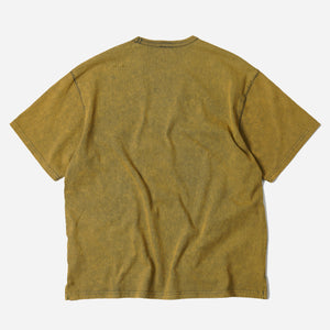 Frizmworks - OG VINTAGE DYEING HALF TEE - OLIVE -  - Alternative View 1