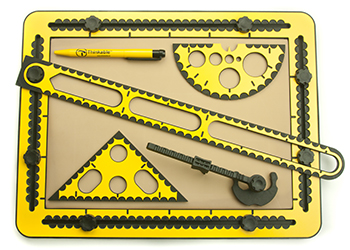 TactiPad met tekentools