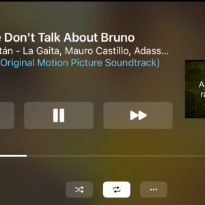 Encanto Lyrics on CarPlay