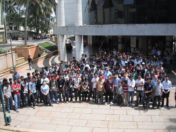 Photo de groupe de « Conf India » 