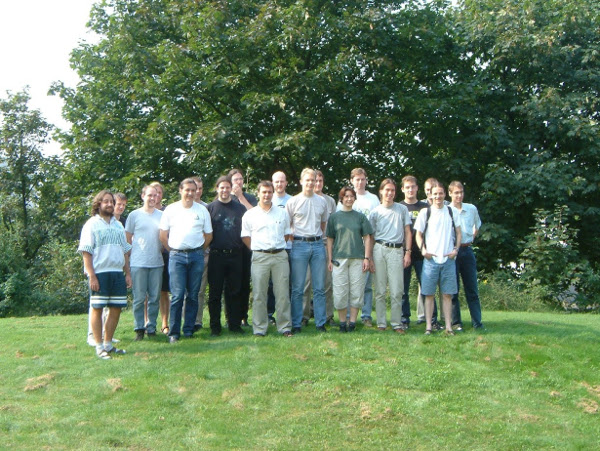 Photo de groupe (Archives de Cornelius Schumacher)