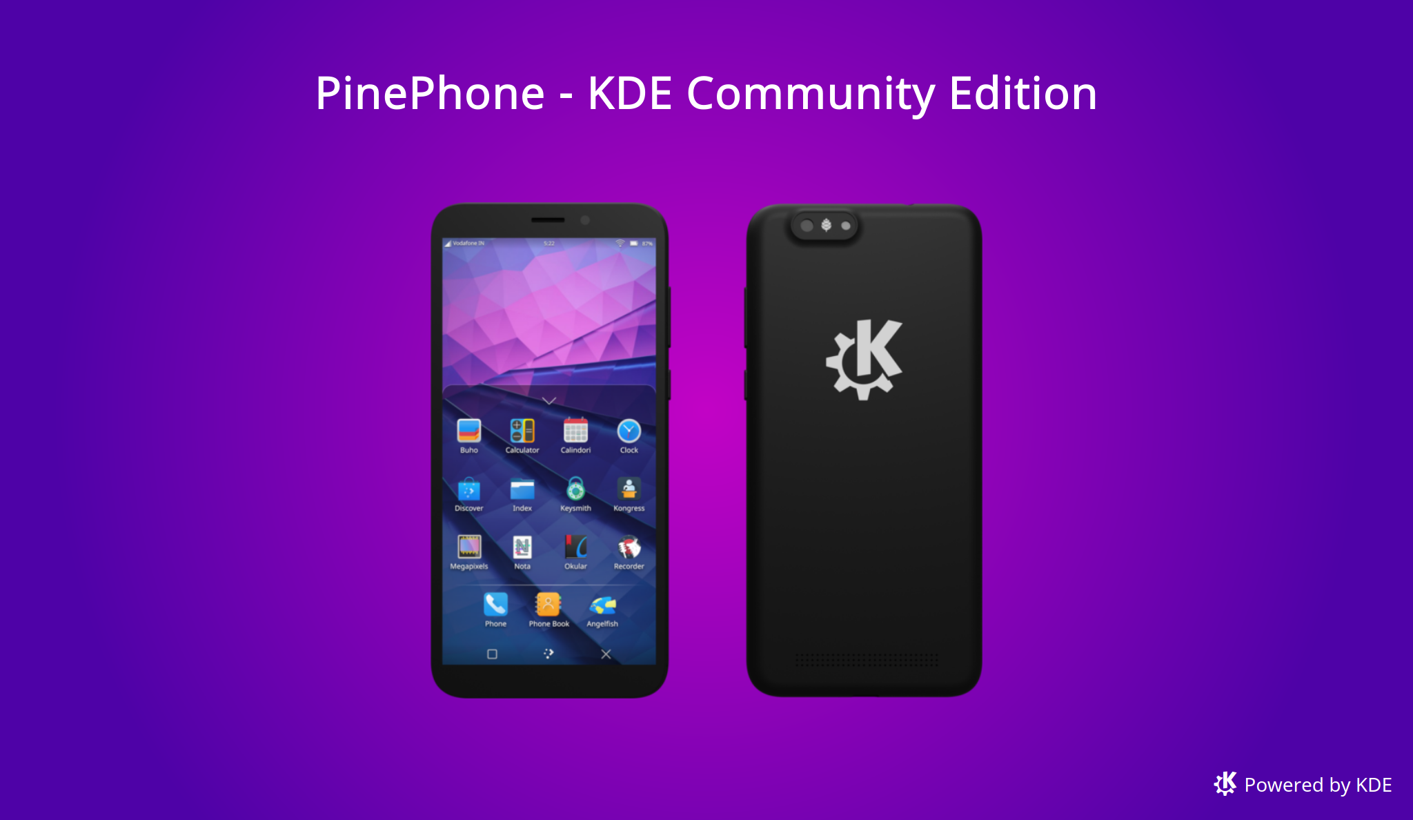 PinePhone - Édition pour la communauté KDE