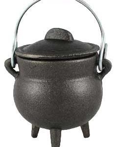 Plain Cast Iron Cauldron 3"