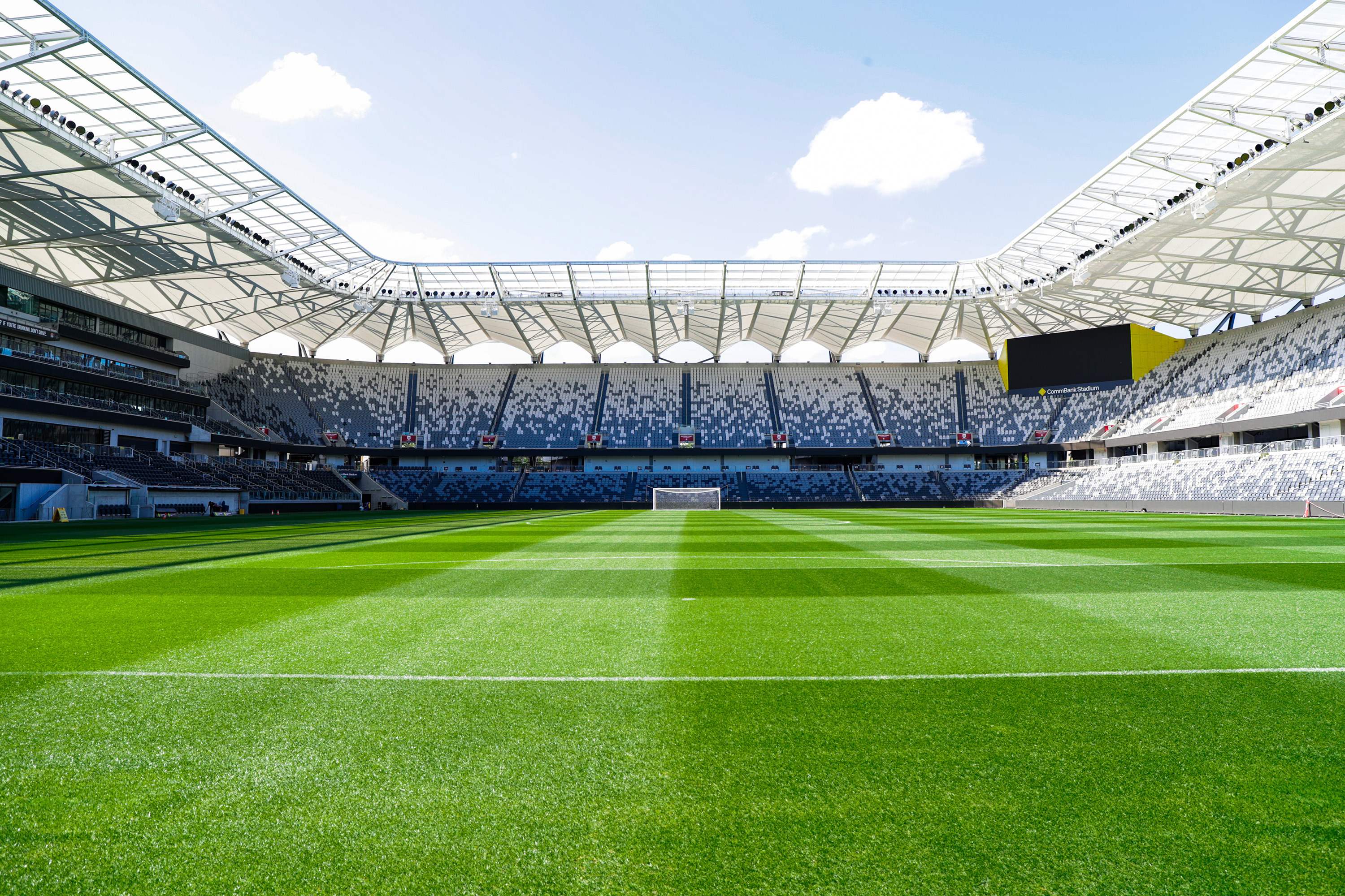 CommBank Stadium daytime interior