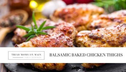 Balsamic Baked Chicken Thighs Recipe