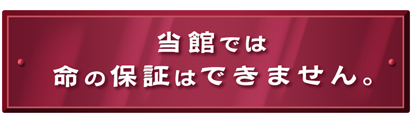 å½é¤¨ã§ã¯å½ã®ä¿è¨¼ã¯ã§ãã¾ããã