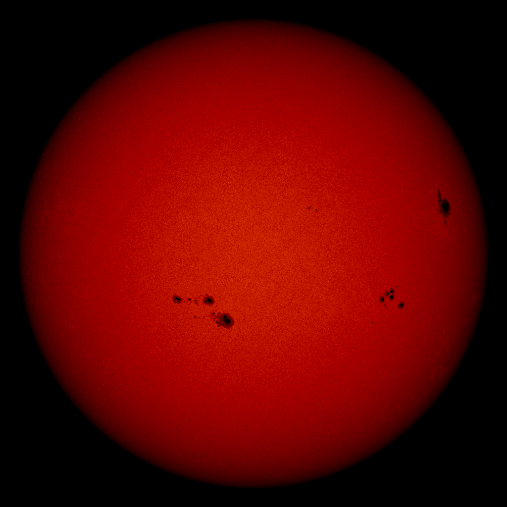 Intensitygram image of the Sun