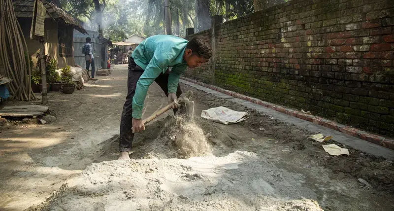 Bangladesh, Satkhira, BRAC, Rajarbagan community