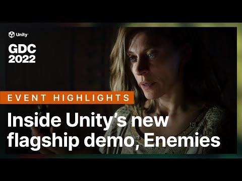 A nova demonstração principal do Unity, Enemies