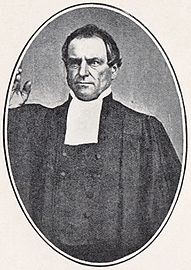 Dr. Adrian Roux (1812–1884), die tweede NG predikant wat in Suid-Afrika georden is.