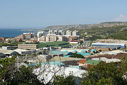 Uitsig oor Mosselbaai