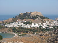 Kêr nevez Lindos hag an Akropolis