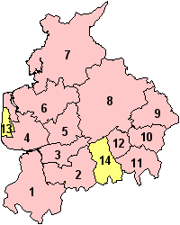 Poziția localității Lancashire