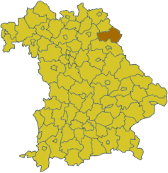 Landkreis Tirschenreuth di Bayern