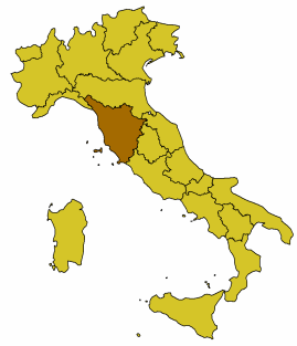 Тоскана картада