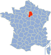 Poziția regiunii Seine-et-Marne