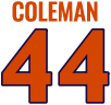 Syracuse retired number 44 Coleman.png