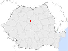 Târgu Mureș na mapě