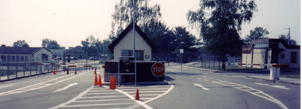 Alter Eingang zur AFB Zweibrücken