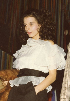 Theresa Saldana 1981.