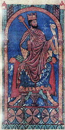 Король Леона Альфонсо VII (миниатюра)