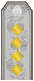 Plukovník – Čs. Armáda – 1925–1929 (Ceremoniální uniforma), [hodnostní označení na každodenní uniformě zůstává stejné jako u 1921–1924]