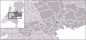 Poziția localității Westervoort