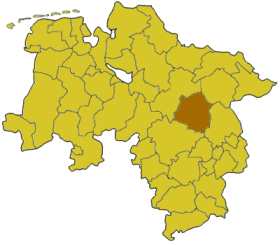 Landkreis Celle i Niedersachsen