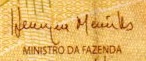 Henrique de Campos Meirellesʼ signatur