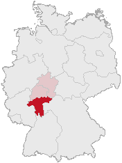 Regierungsbezirk Darmstadts läge i Hessen.