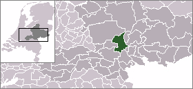 Poziția localității Arnhem