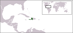 Umestitev Haitija v Karibih