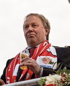 Reker tijdens het kampioensfeest van PSV in 2008