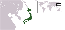 Kart over 'Tokugawa-shōgunatet'