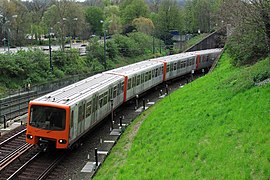 Métro de Bruxelles.