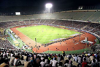 Azadi-stadion met 100.000 zitplaatsen