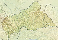 Bangui / Bangî trên bản đồ Cộng hòa Trung Phi