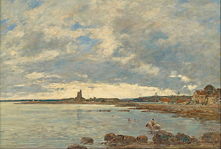 Saint-Vaast-la-Hougue, 1892 Adelaïde, musée d'Australie-Méridionale.