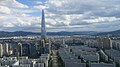 Lotte World Tower (South Korea allows freedom of panorama only noncommercial purposes.) (DR1)(DR2)