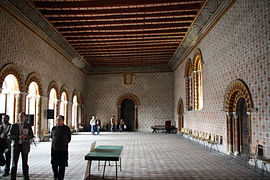 Salle synodale du Palais épiscopal d'Angers.