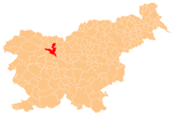 Kranj belediyesinin sınırları